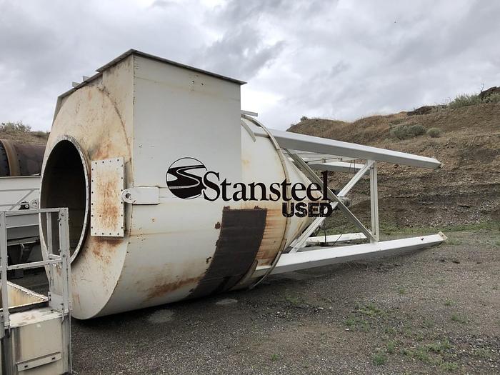 Used Cedarapids Stationary 400 TPH Counterflow Drum and Baghouse Combo