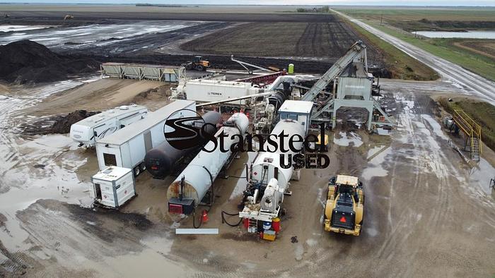 Used Terex Factory Rate @ 275 TPH Portable Counterflow Drum Plant