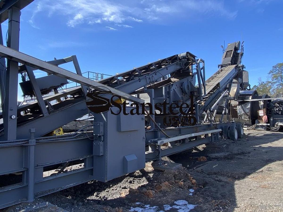 Used Astec 400 TPH Portable Counterflow Drum Plant