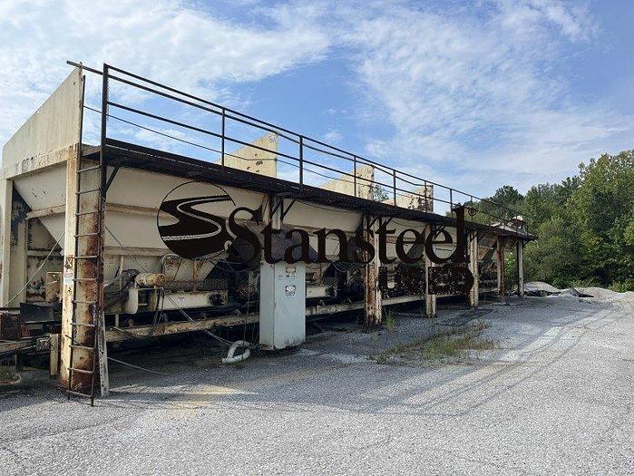 Used Stationary (6) Six Bin Cold Feed System