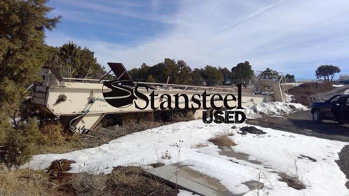 Used Gencor®/Bituma® 100 Ton Stationary Silo with Main Drag Slat