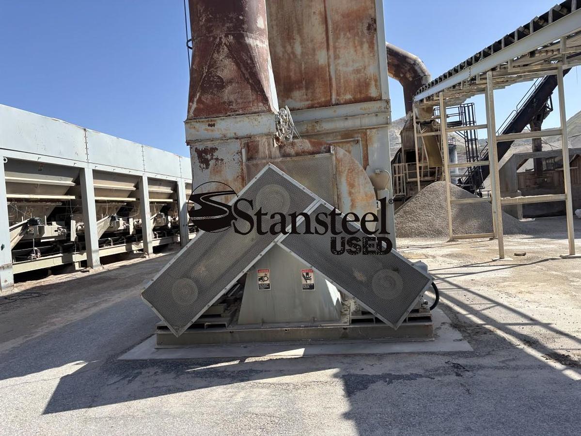 Used Astec 87,000 ACFM Stationary Pulsejet Baghouse