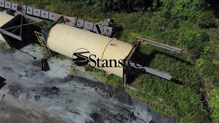 Used Astec 300 Total Ton Weigh Batching Silo System