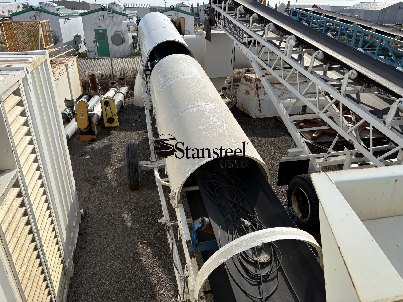 Used Complete 400 TPH Portable Counterflow Drum Plant