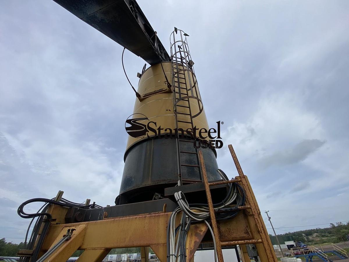 Used ADM Portable Parallel Flow Drum Mix Plant