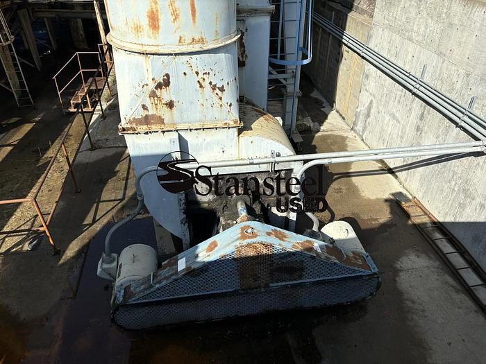 Used Gencor® 90,000 CFM Reverse Air Baghouse