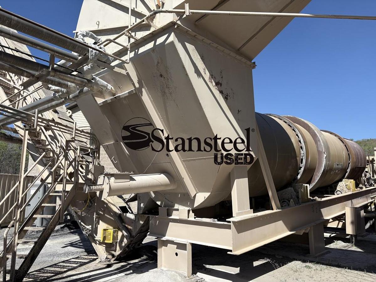 Used Stationary 250TPH Parallel Flow Drum Plant