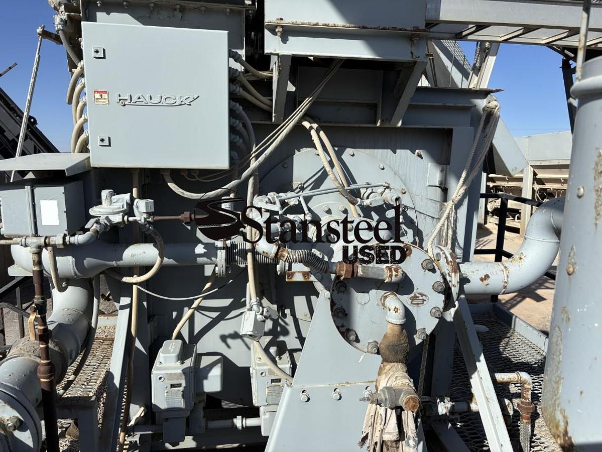 Used Astec® Double Barrel Stationary Counter Flow Drum