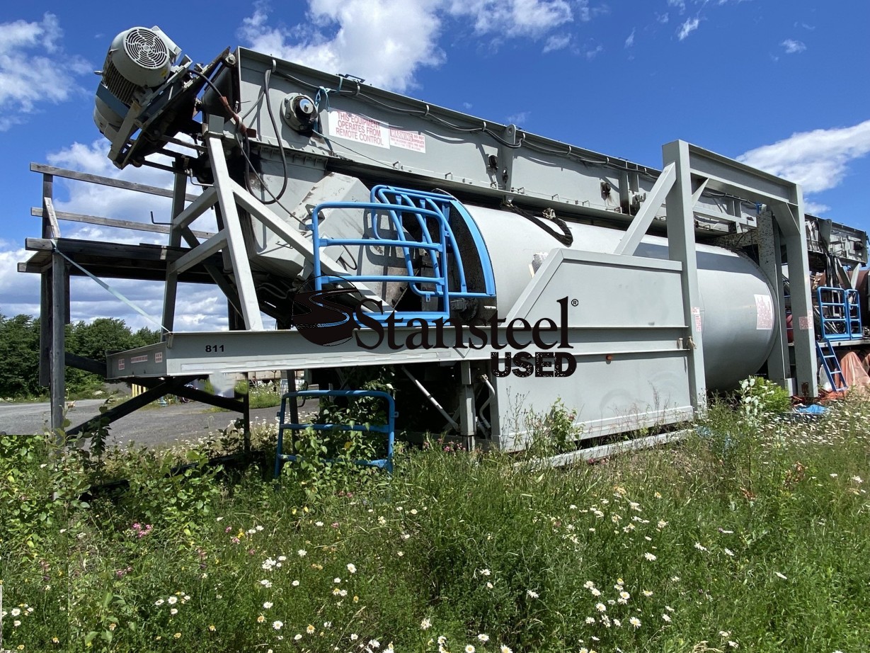 Used Gencor® 75 Ton Portable Self Erect Silo