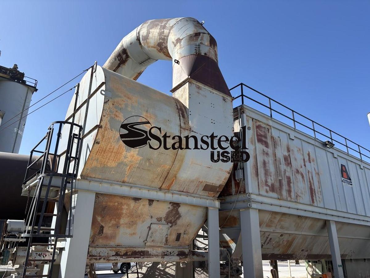 Used Astec 87,000 ACFM Stationary Pulsejet Baghouse