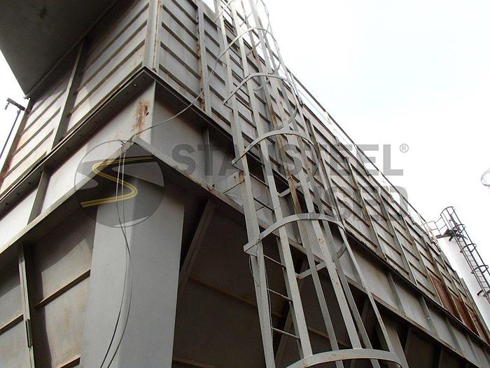 Used Stationary Baghouse Nominal 64,000 ACFM