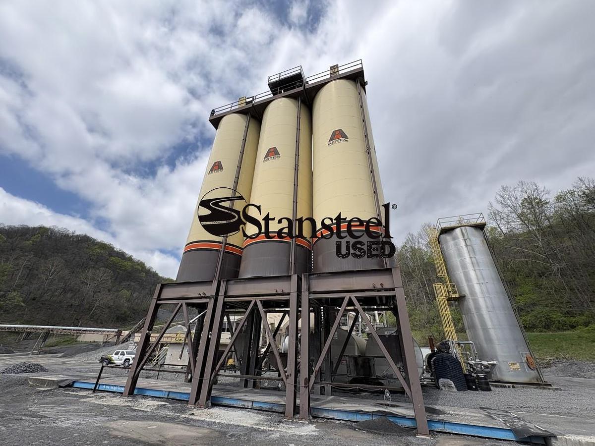 Used Complete 5 Ton Counterflow Batch Plant
