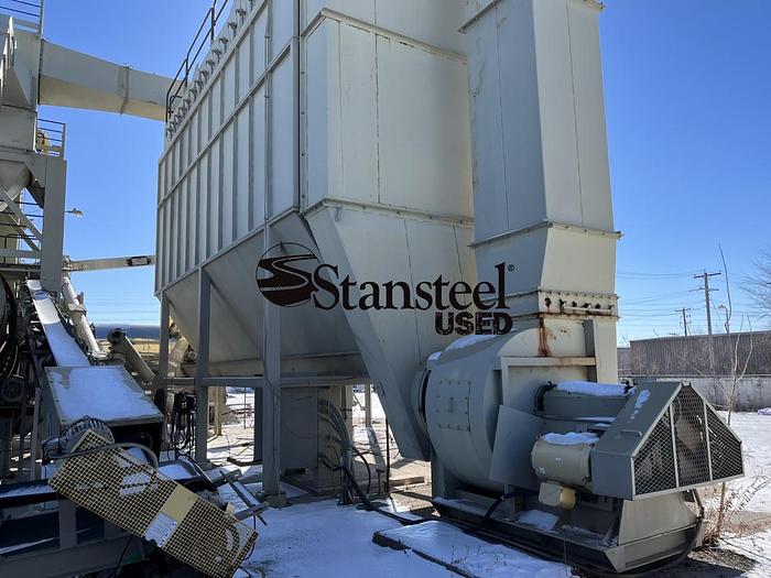 Used Standard Havens 55,000 ACFM Stationary Baghouse