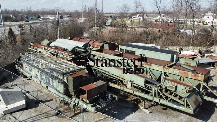 Used WRT 150TPH Portable Parallel Flow Drum Plant