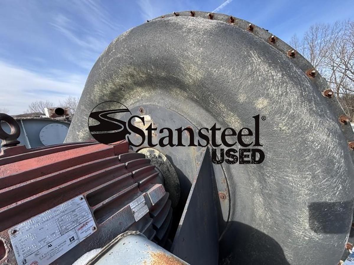 Used Cedarapids E-500 Stationary Counterflow Drum w/ Burner