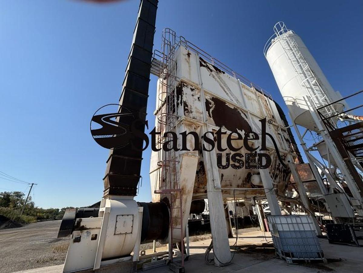 Used Gencor Stationary 40,000 AFCM Pulsejet Baghouse