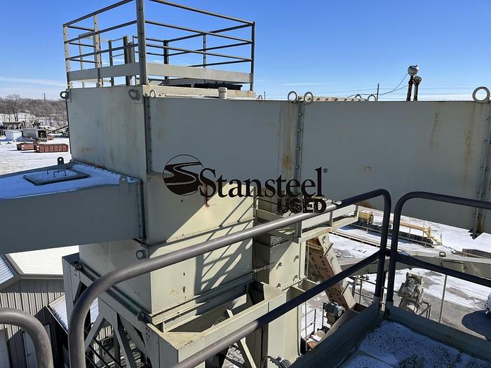 Used Standard Havens 55,000 ACFM Stationary Baghouse