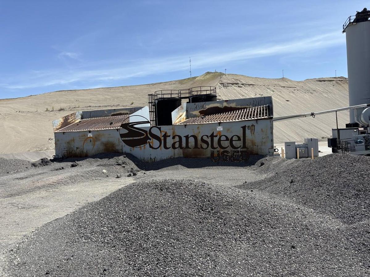 Used Astec Dual Bin 9' x 15' Stationary Recycle System