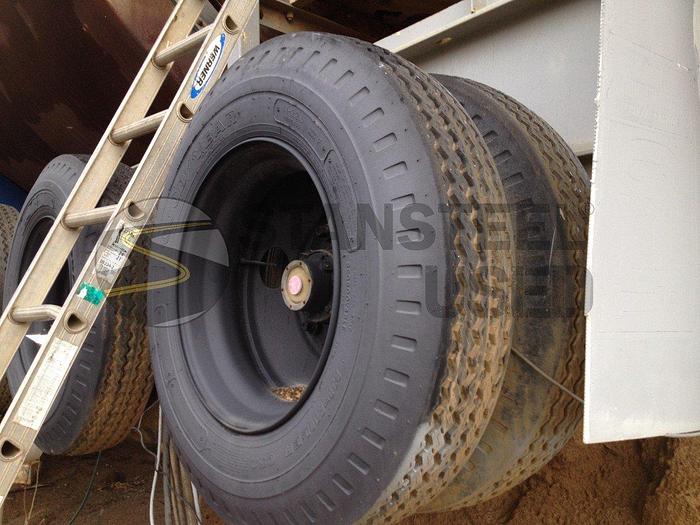 Used CMI PTD-400 Portable Counterflow Drum Mixer