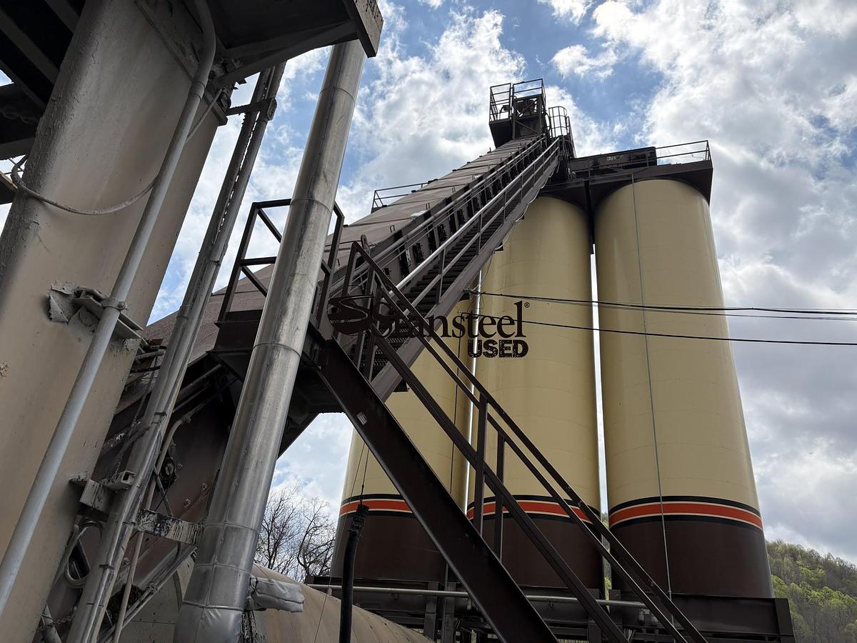 Used Complete 5 Ton Counterflow Batch Plant