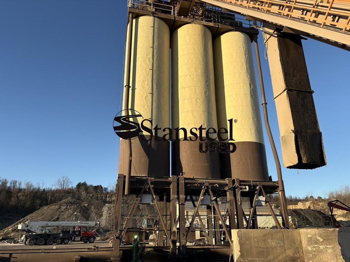 Used Astec® 600 Total Ton Stationary Silo System