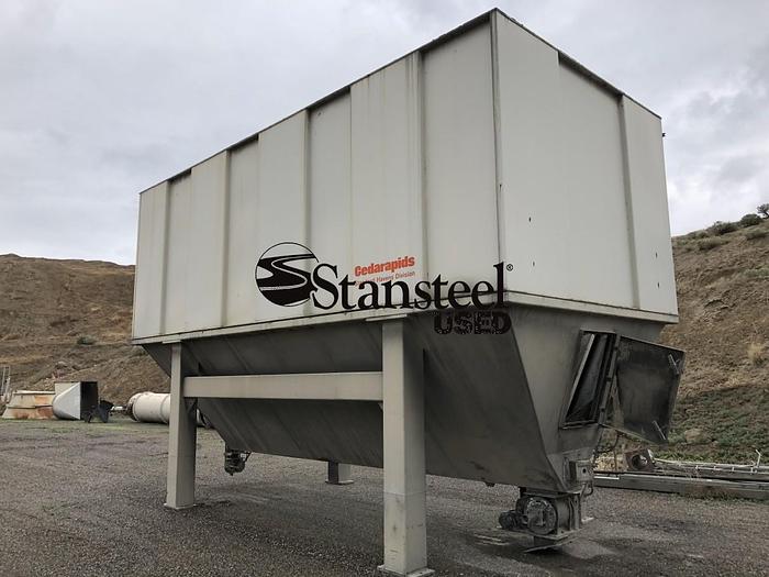 Used Cedarapids Stationary 400 TPH Counterflow Drum and Baghouse Combo