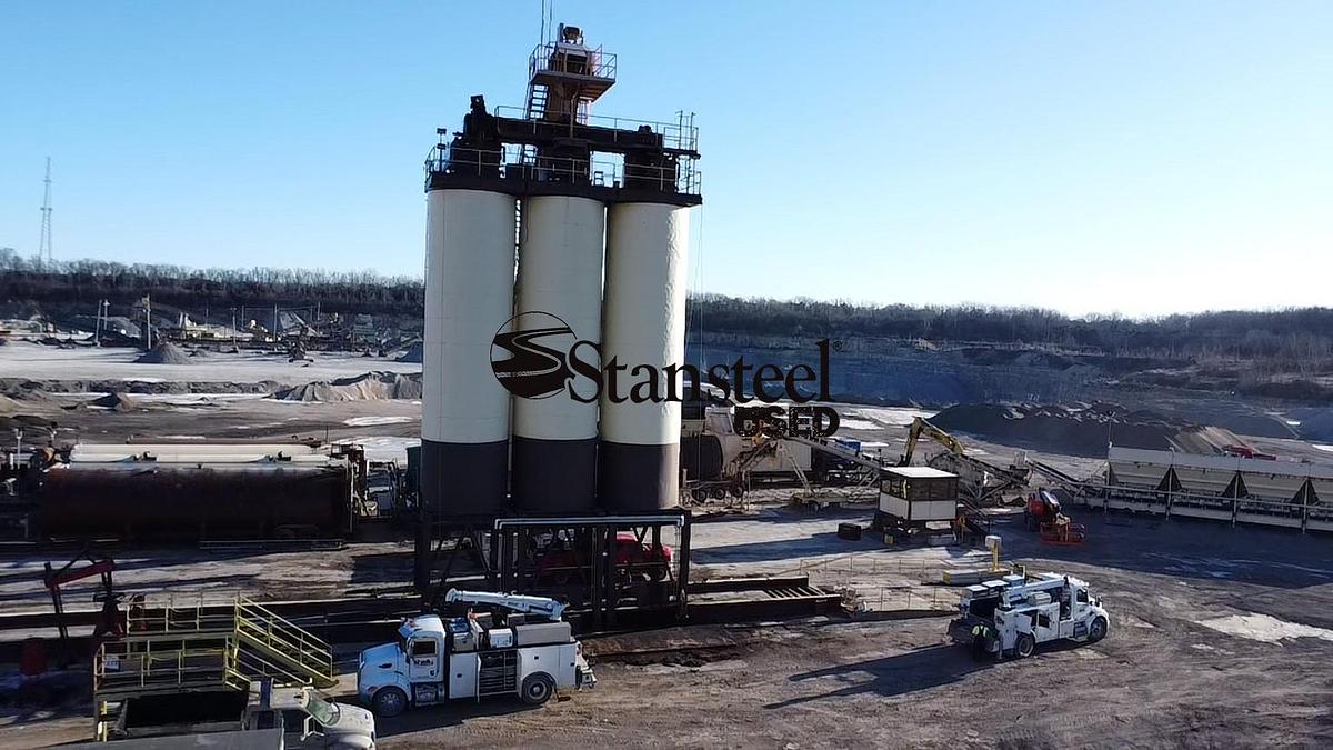 Used Astec® 600 Total Ton Stationary Silo System