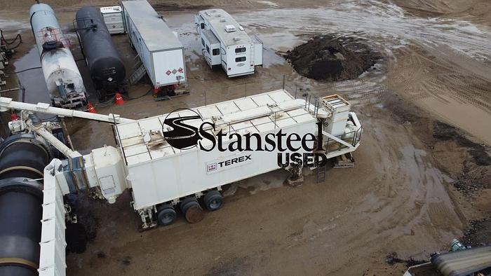 Used Terex Factory Rate @ 275 TPH Portable Counterflow Drum Plant