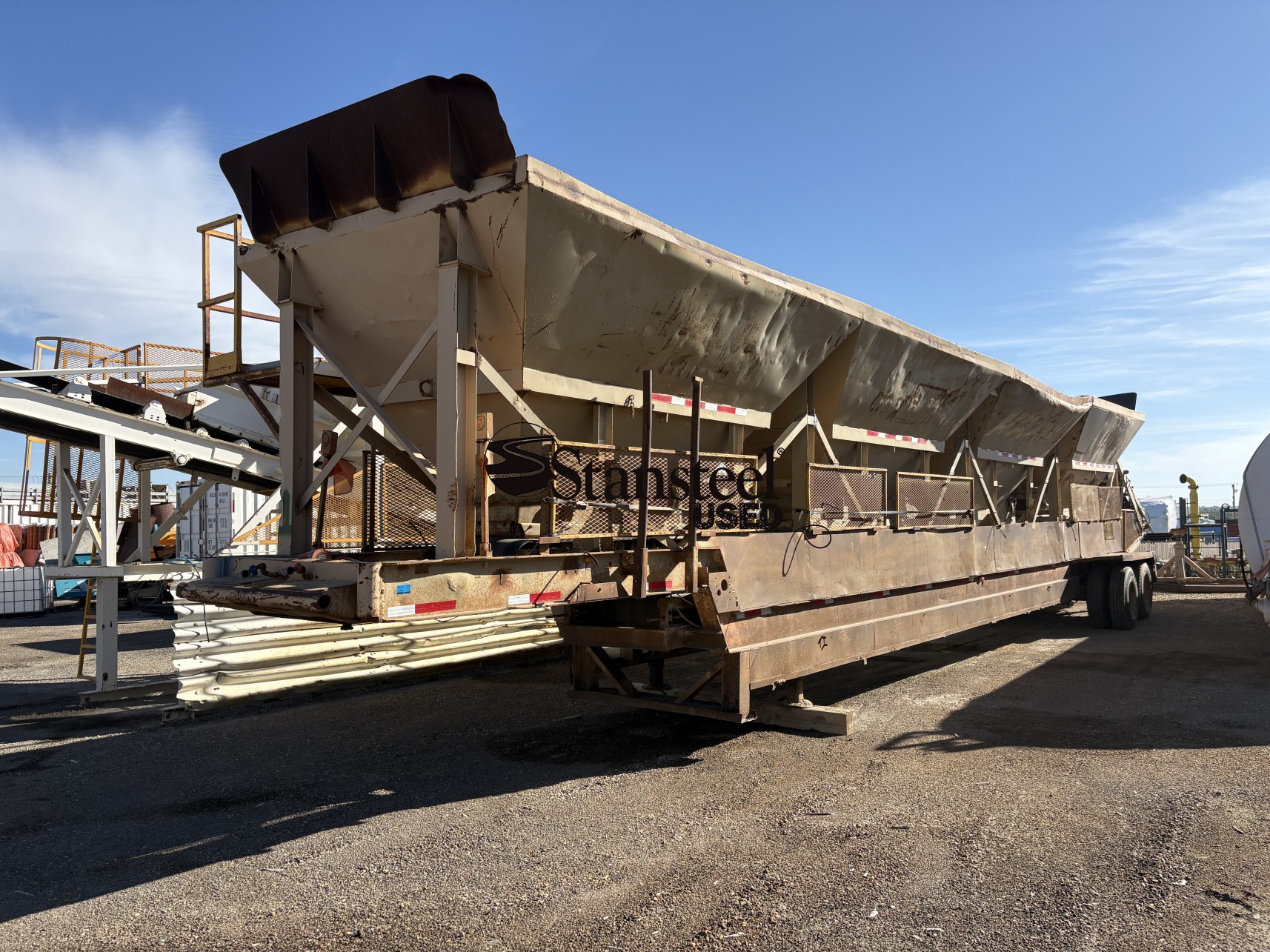 Used Complete 400 TPH Portable Counterflow Drum Plant