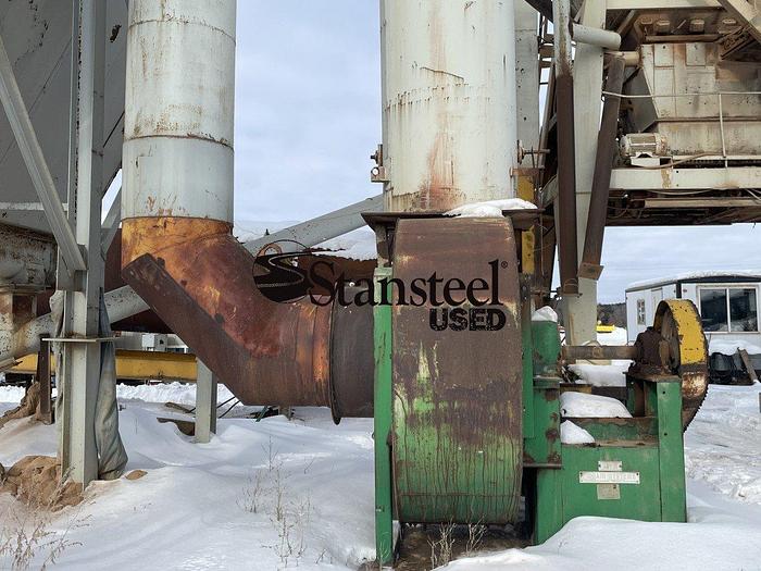 Used Stationary 30,000 ACFM Pulsejet Baghouse