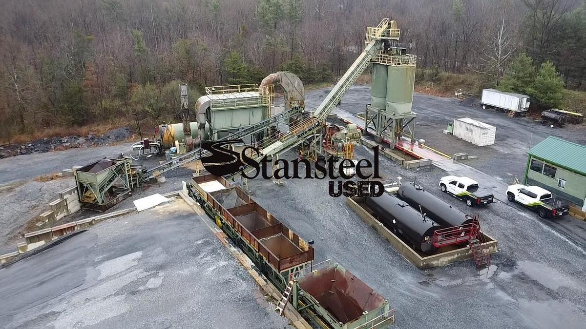 Used CMI Stationary Parallel Flow Drum Plant