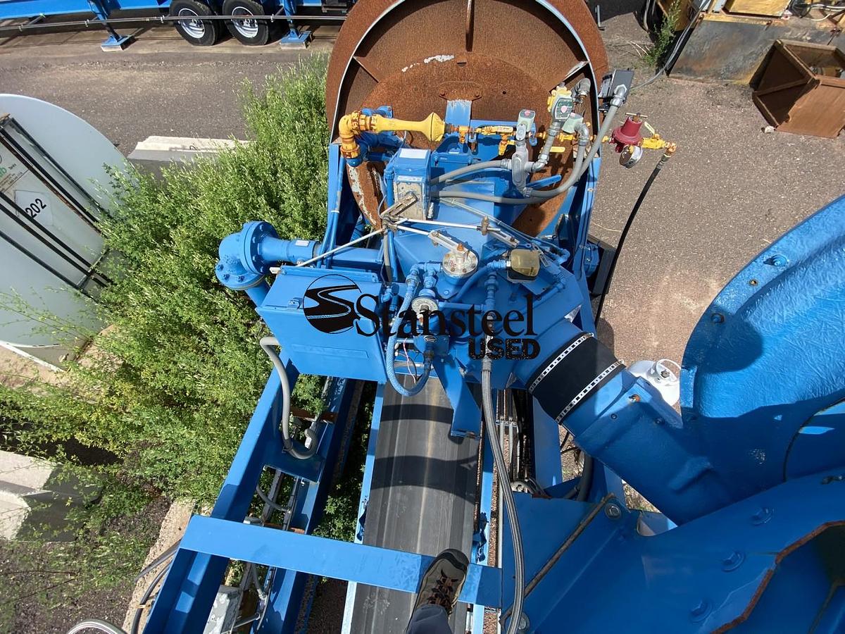 Used ADM Portable Parallel Flow Drum Mix Plant