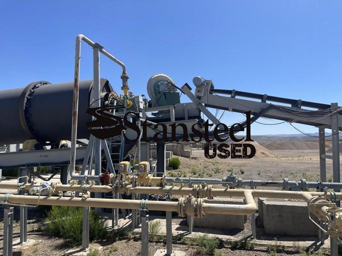 Used BDM 200TPH Portable Parallel Flow Drum Plant