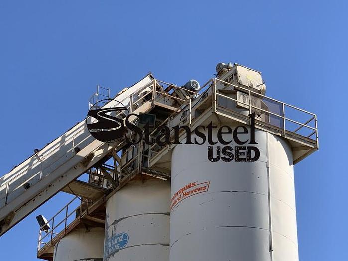 Used Standard Havens 600 Total Ton Stationary Silo System