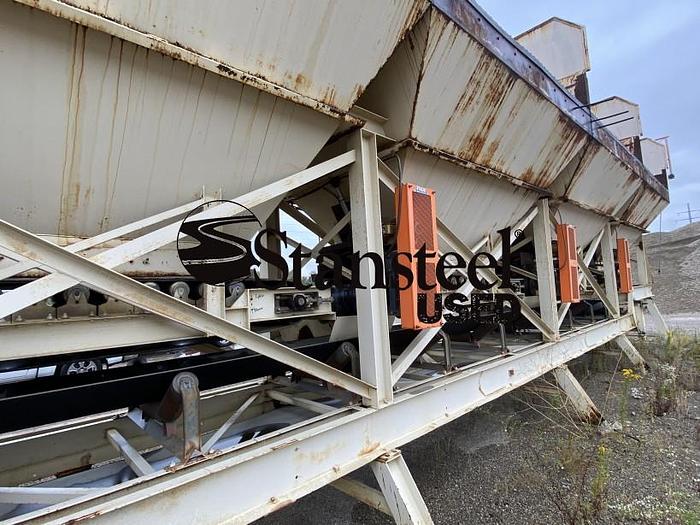 Used Astec 9' x 11' Five (5) Bin Stationary Cold Feed System