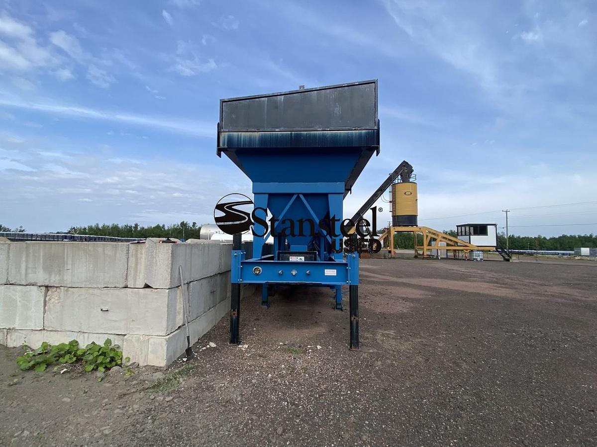 Used ADM Portable Parallel Flow Drum Mix Plant
