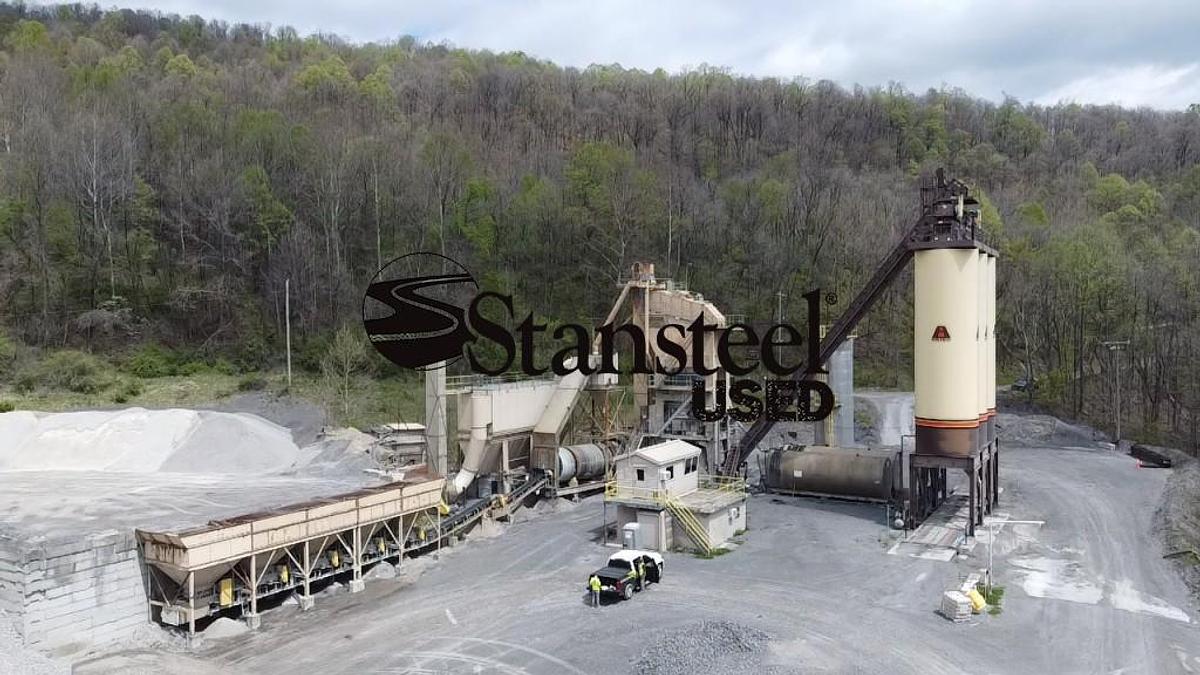 Used Complete 5 Ton Counterflow Batch Plant