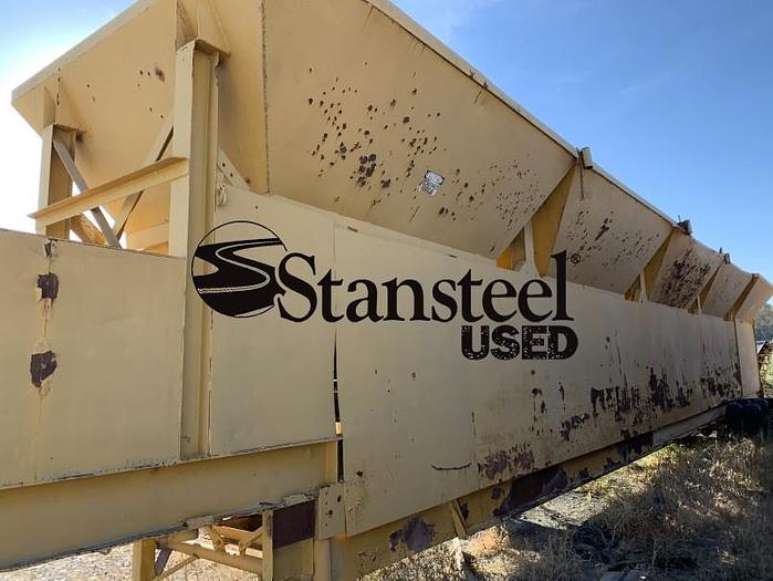 Used Five (5) Bin Portable Cold Feed System