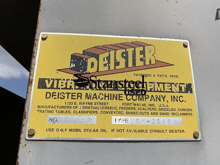 Used Deister 5′ x 12′ Double Deck Screen