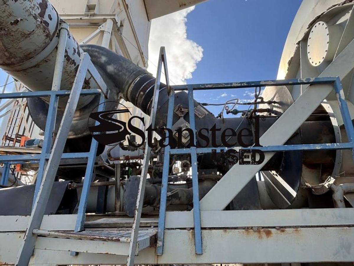 Used Cedarapids E-500 Stationary Counterflow Drum w/ Burner