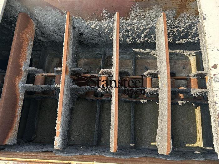 Used BITUMA Portable Self Erect Storage Silo & Portable Main Drag Slat Conveyor