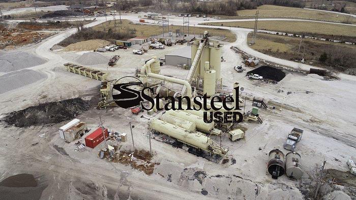 Used CMI 500TPH Counterflow Drum Plant