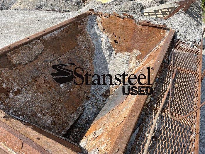 Used Stationary (6) Six Bin Cold Feed System