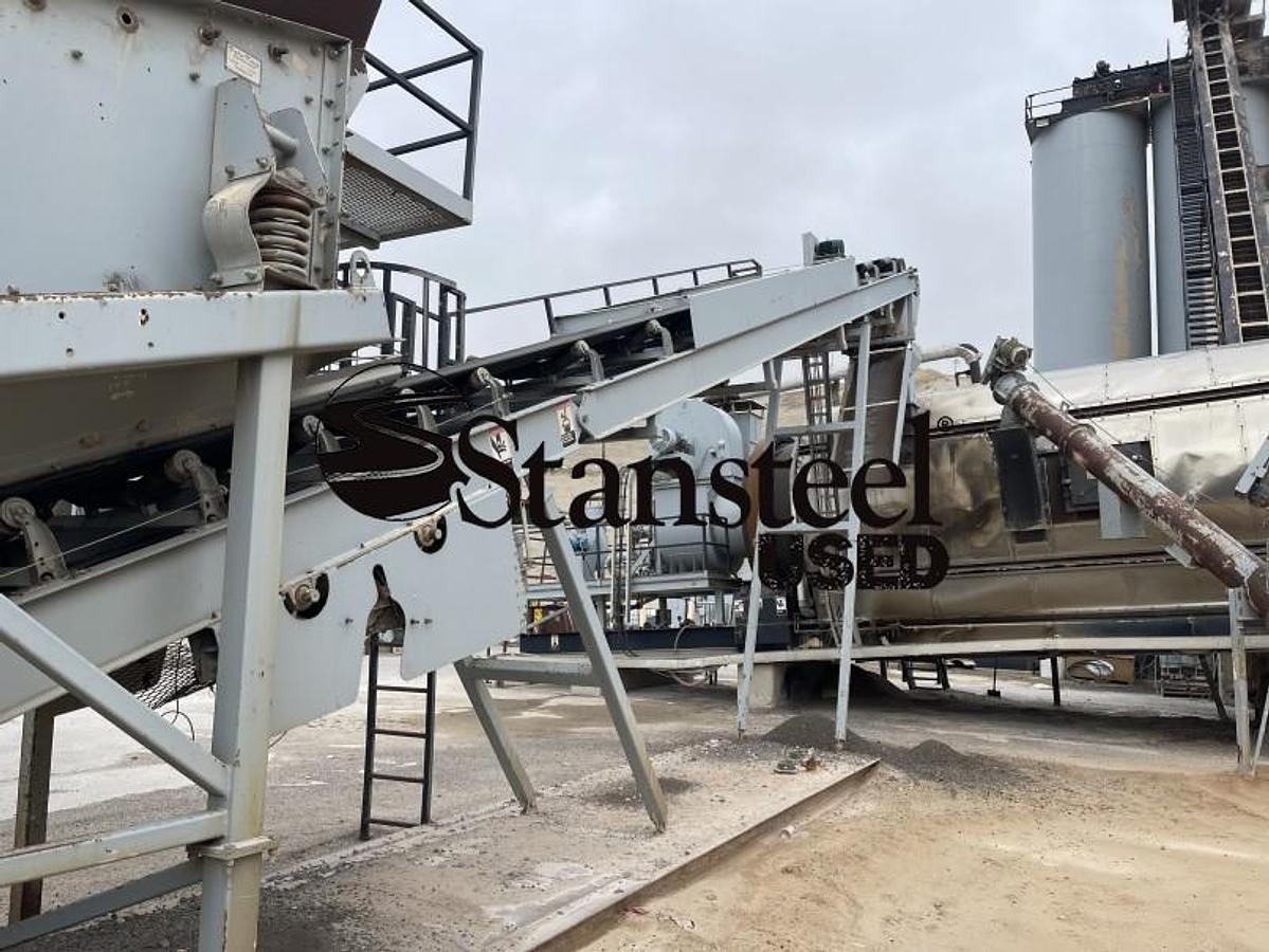 Used Astec Dual Bin 9' x 15' Stationary Recycle System