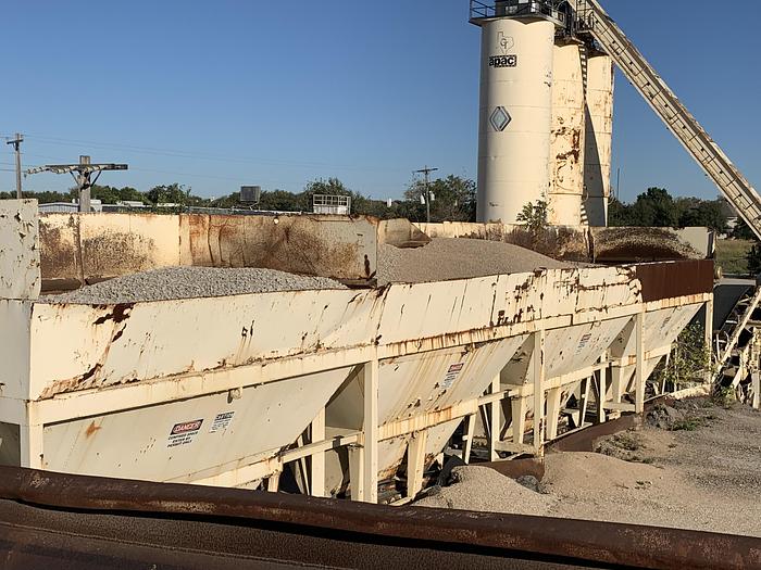 Used Astec (4) Bin Cold Feed System