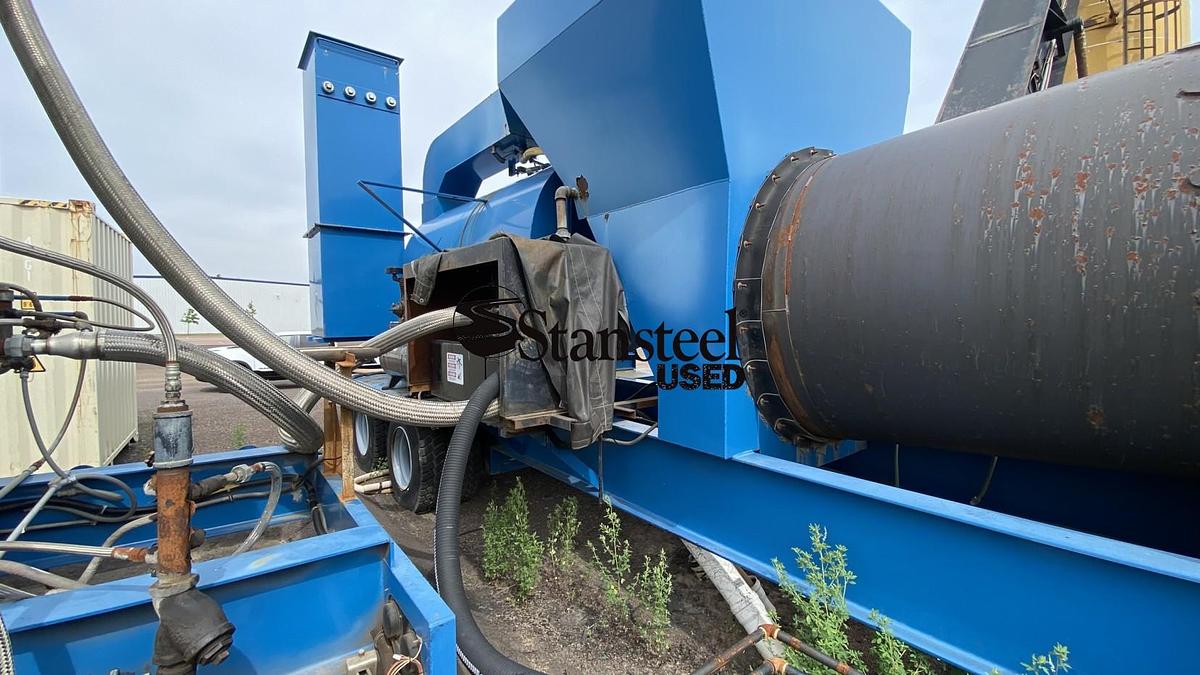 Used ADM Portable Parallel Flow Drum Mix Plant