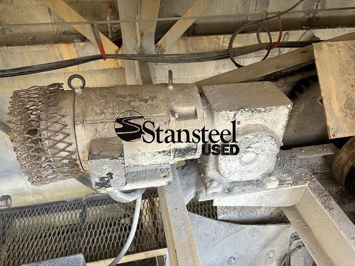 Used 12’ x 11’-6” Five (5) Bin Stationary Cold Feed System