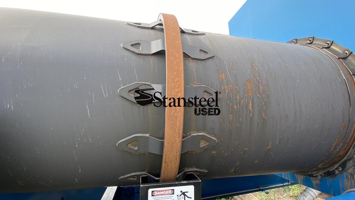 Used ADM Portable Parallel Flow Drum Mix Plant