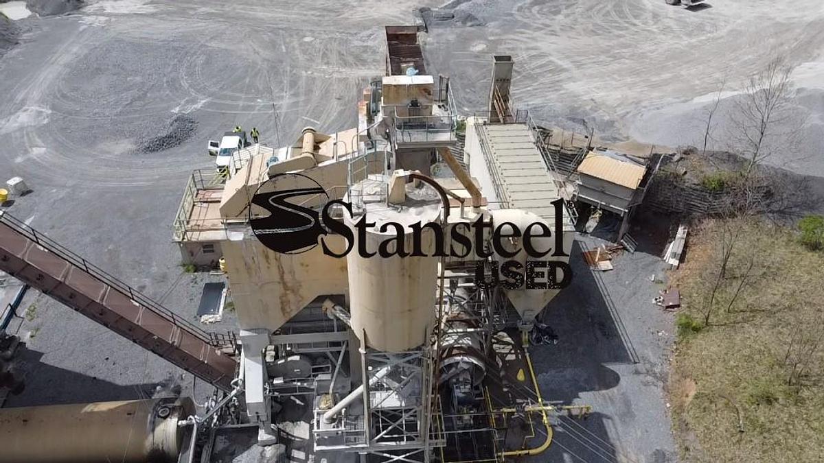 Used Complete 5 Ton Counterflow Batch Plant