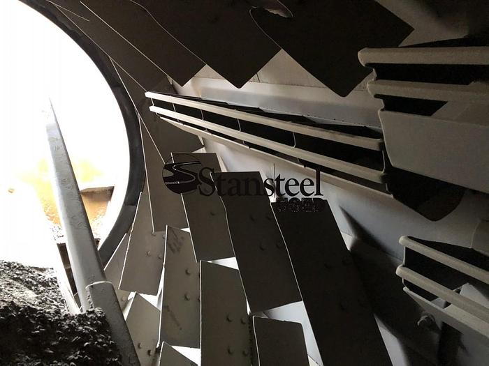 Used Cedarapids Stationary 400 TPH Counterflow Drum and Baghouse Combo